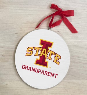 Grandparent Iowa State University Ornament
